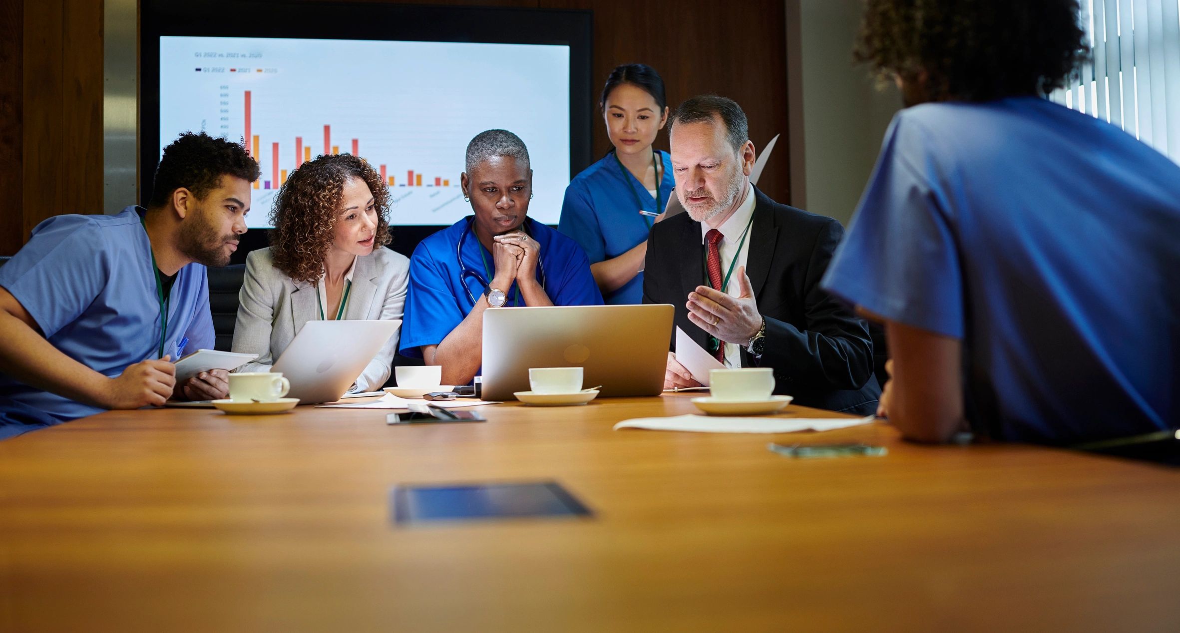 senior care agency team meeting